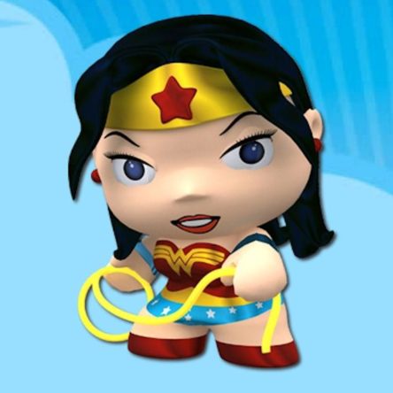 Figura Wonder Woman Little Mates 5cm